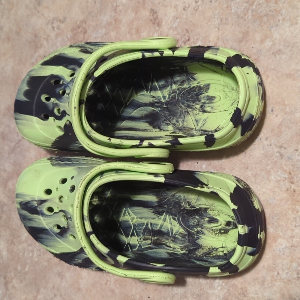 Toddler Boys Camouflage Slip On Sandals Size 11 12 - Picture 9 of 9